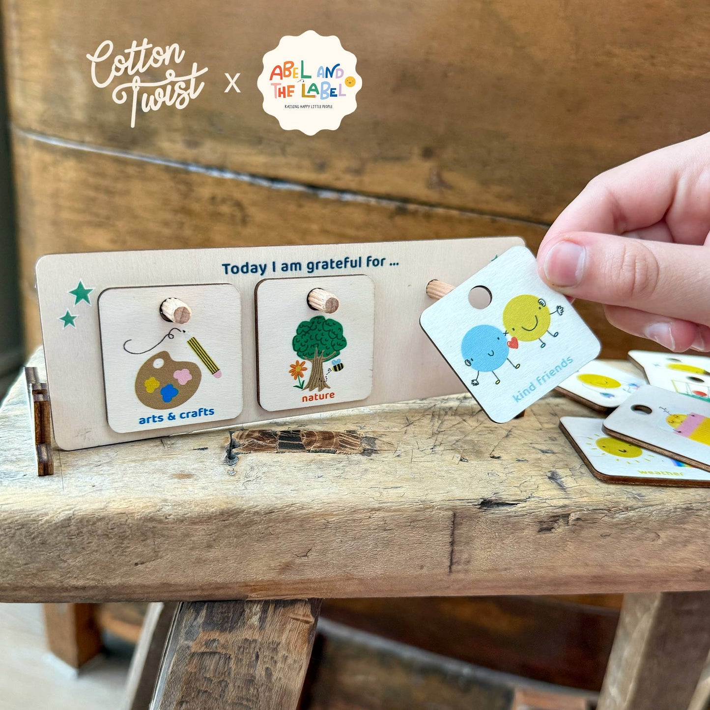 Gratitude Chart for Children by Cotton Twist - Grace and Fox