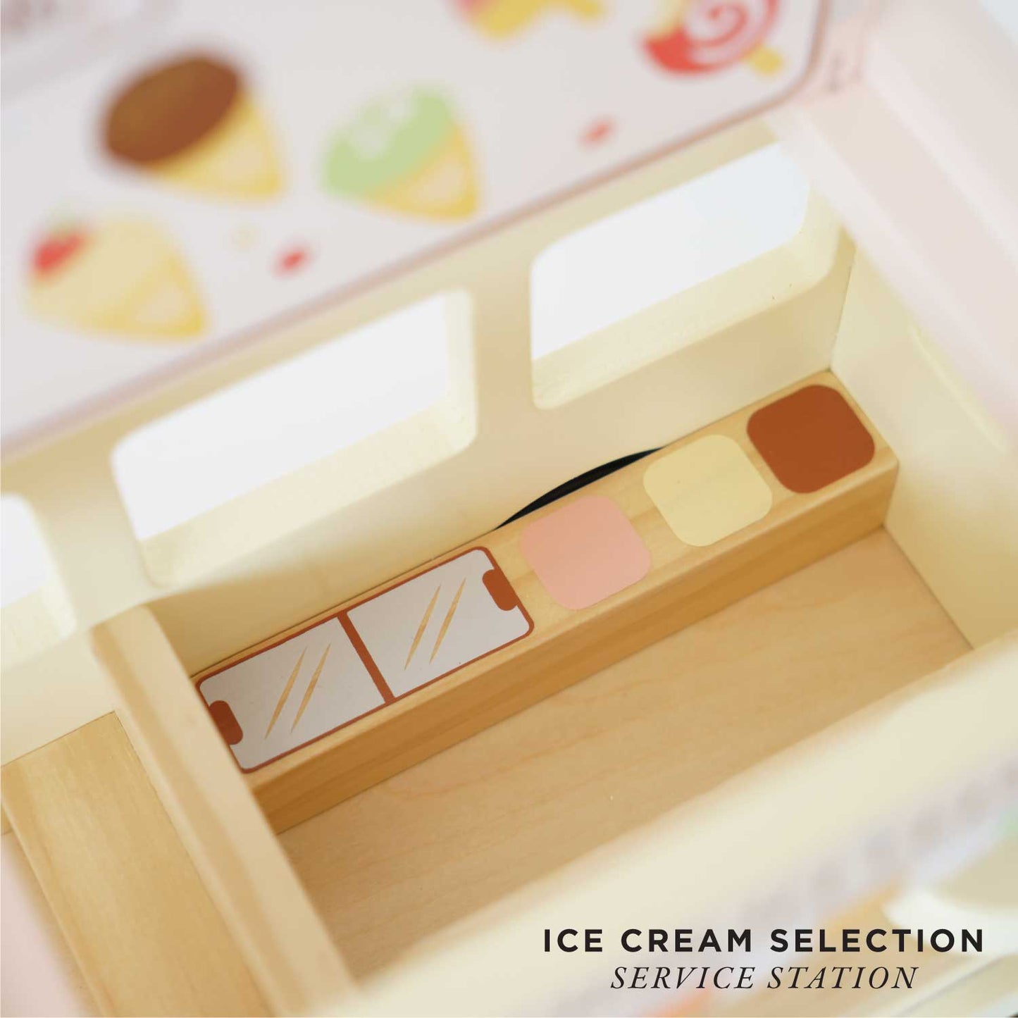 Le Toy Van - Wooden Ice Cream Van - Grace and Fox