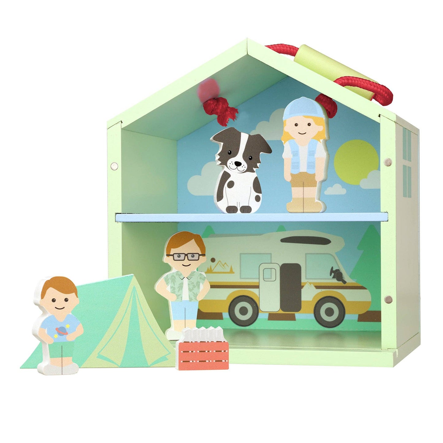 Orange Tree Toys - Wooden Camping Play Set - Grace and Fox