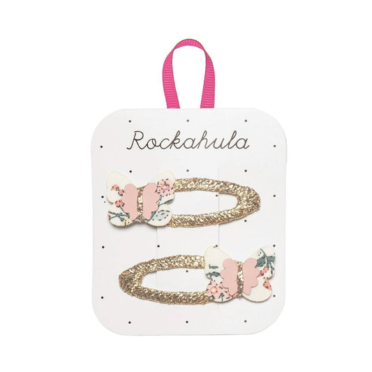 Flora Butterfly Hair Clips - Rockahula - Grace and Fox