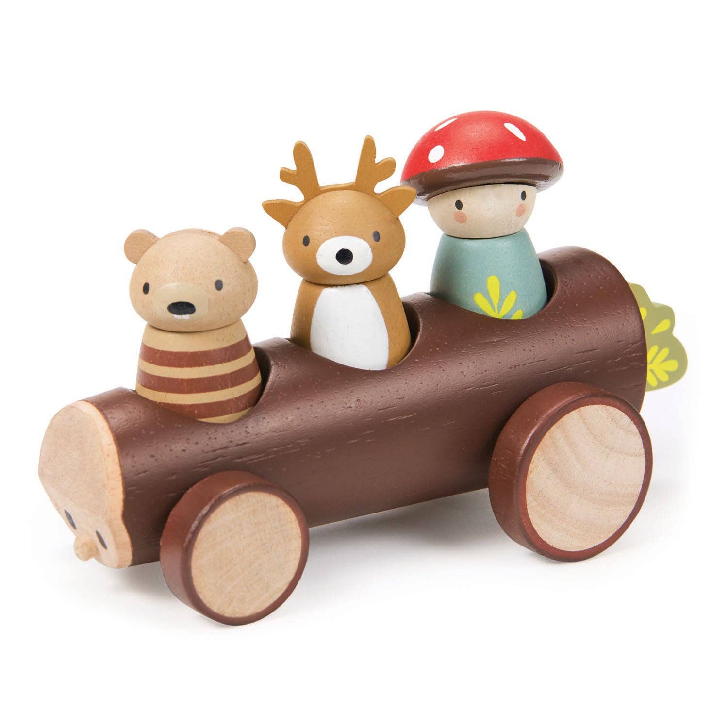 Tender Leaf Toys Timber Taxi Wooden Toy - Grace and Fox