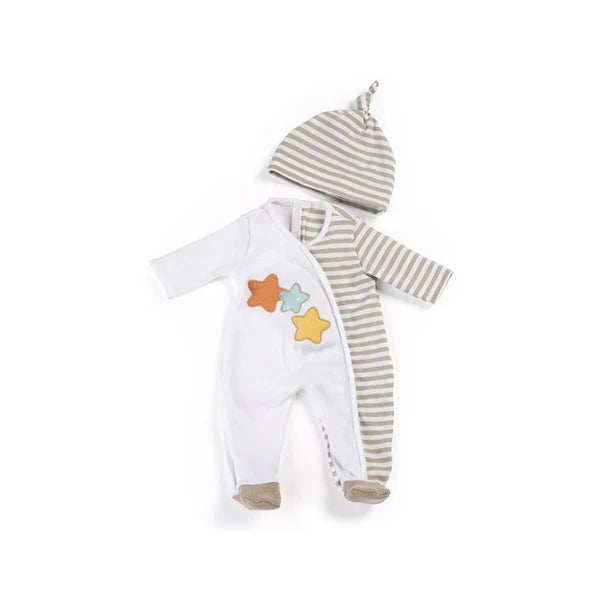 Miniland Pajamas 38cm - Beige - Grace and Fox
