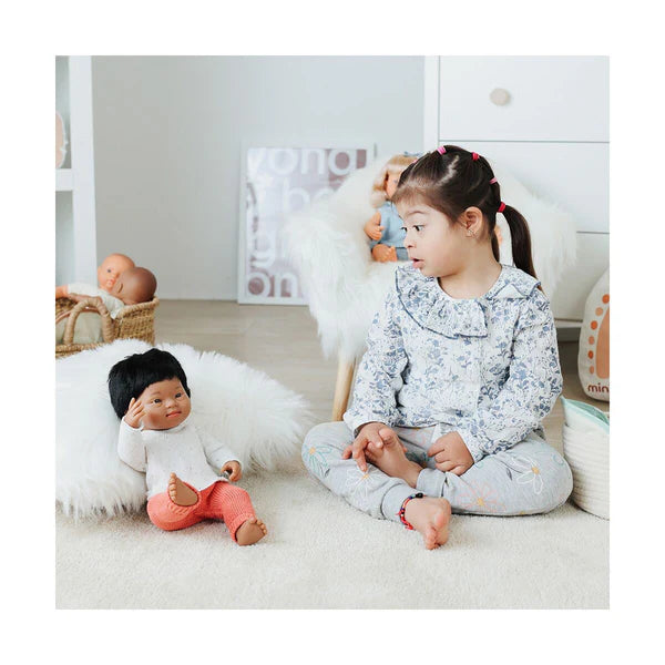 Miniland Knitted Doll Outfit 38cm - Sweater & Trousers
