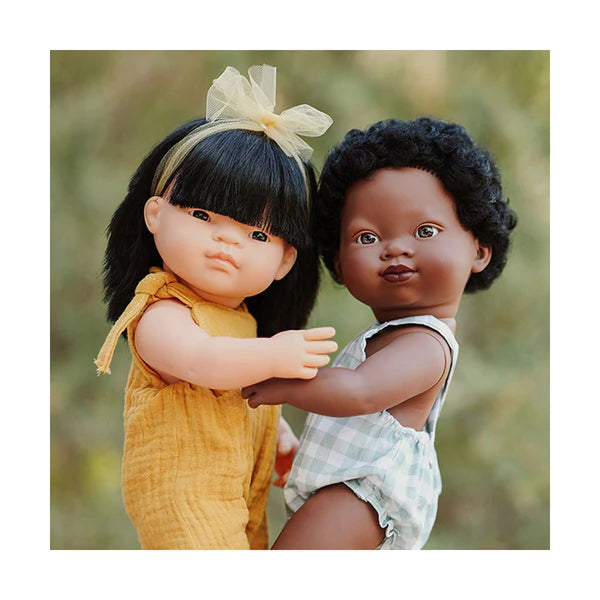 Miniland Baby Doll - African Boy Doll - 38cm - Grace and Fox
