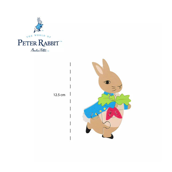 Orange Tree Toys Wooden Mini Puzzle - Peter Rabbit