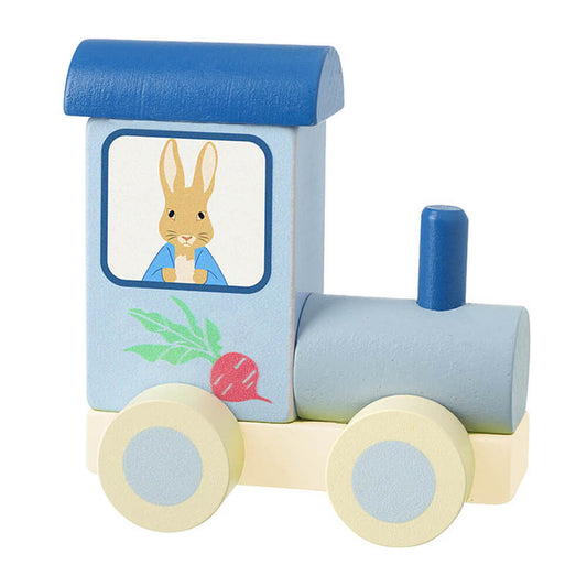 Orange Tree Toys - Peter Rabbit Wooden Train Push Toy - Grace and Fox