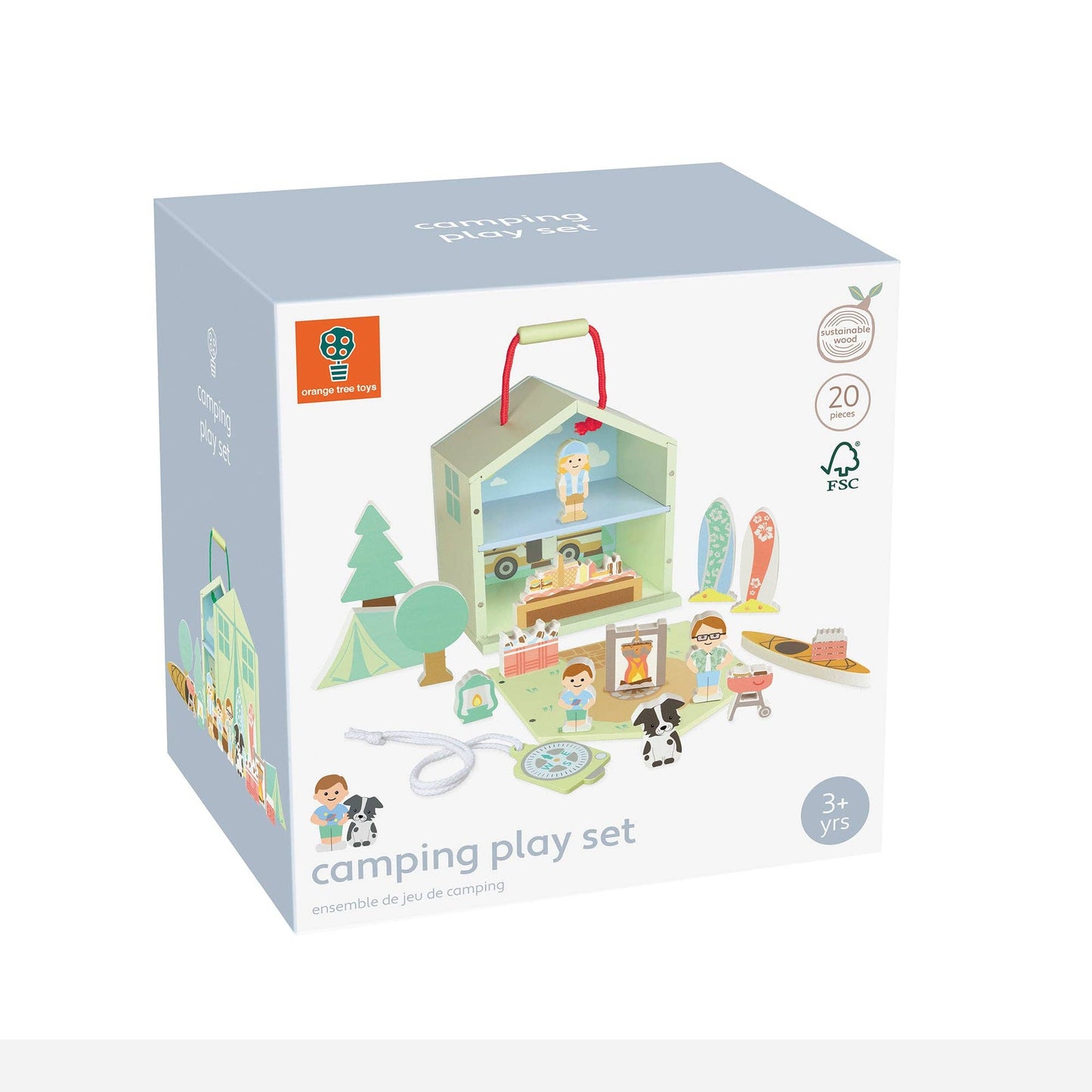 Orange Tree Toys - Wooden Camping Play Set - Grace and Fox