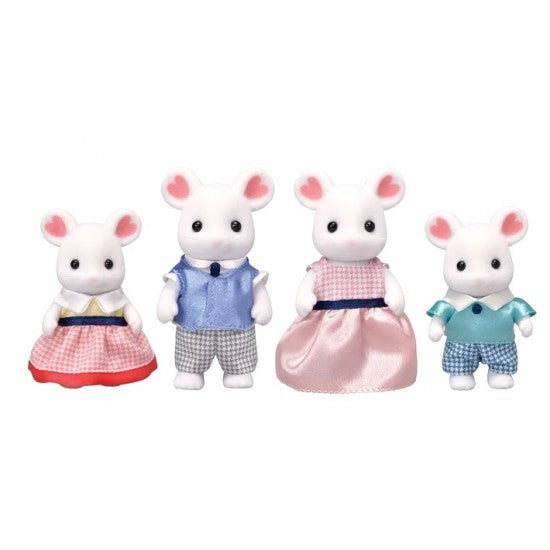 Sylvanian Families - Marshmellow Mouse Family - Grace and Fox