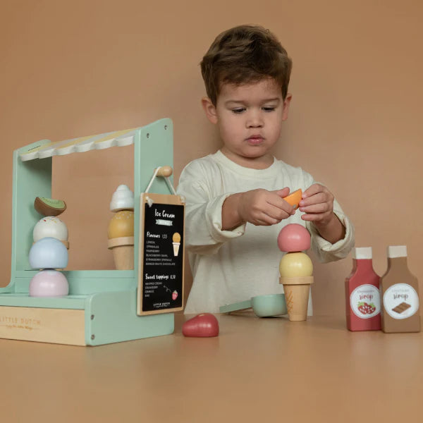 Little Dutch Wooden Toy Ice Cream Shop - Grace and Fox