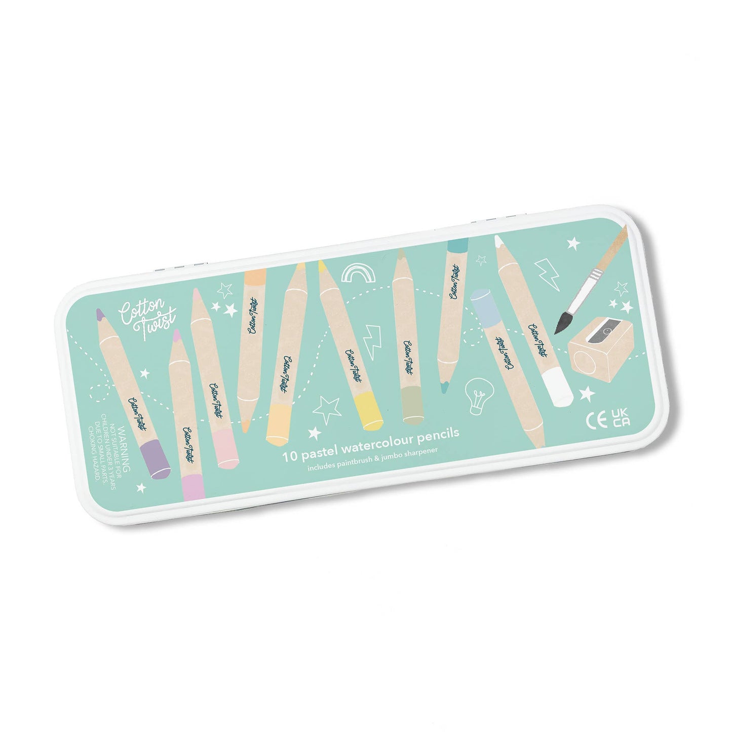 Cotton Twist - Pastel Watercolour Pencils Set