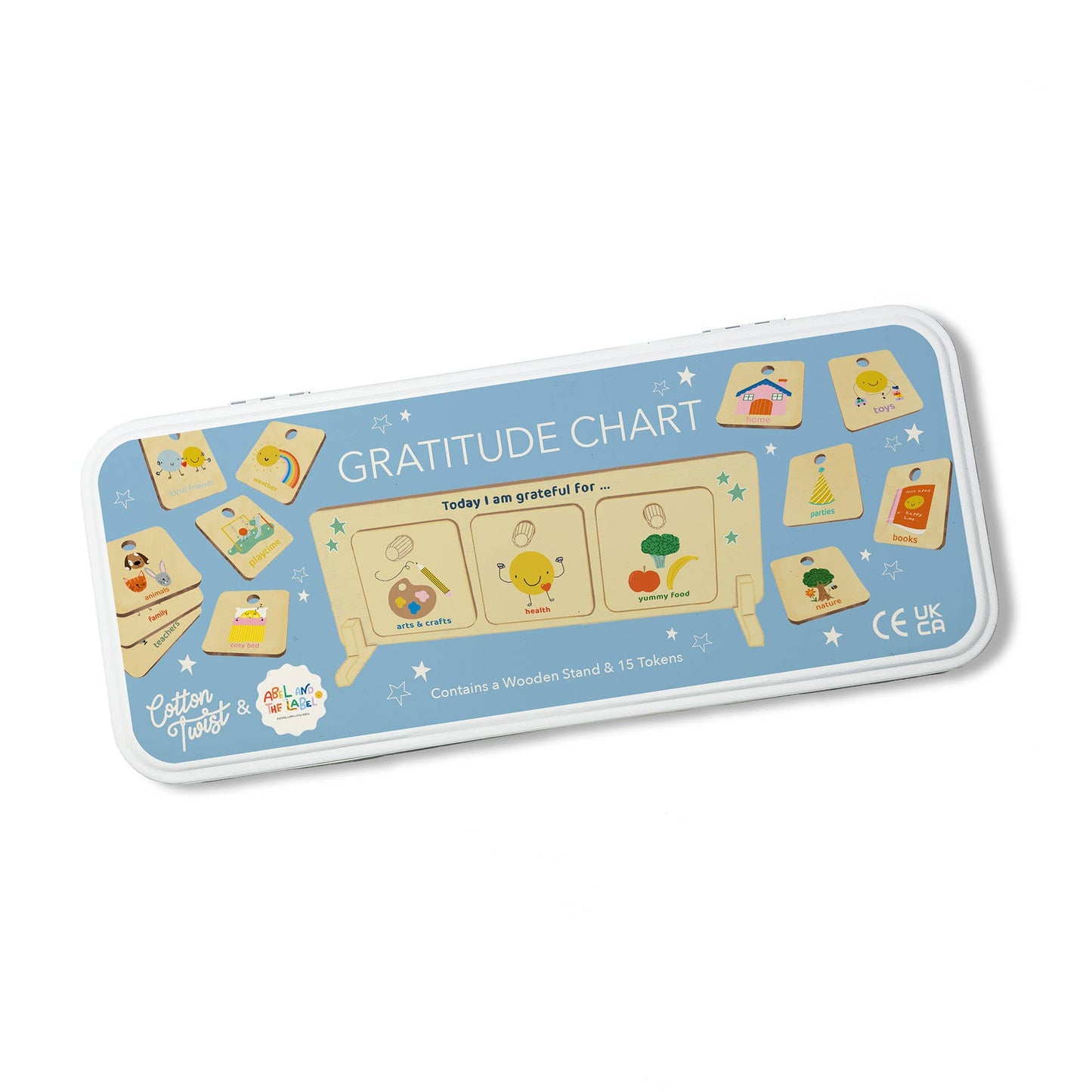 Gratitude Chart for Children by Cotton Twist - Grace and Fox