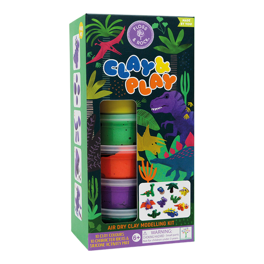 Floss & Rock - Dino Clay & Play - Grace and Fox