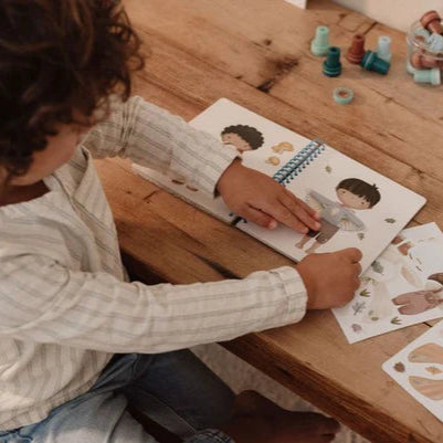 Little Dutch Dress me up book - Forest Friends - Grace and Fox