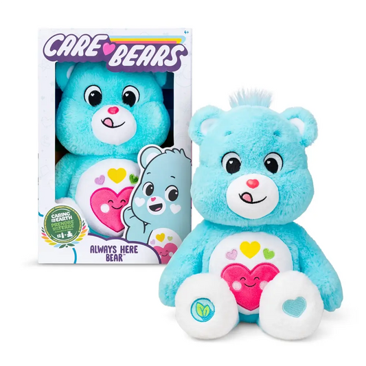 Care Bears Eco-Friendly Medium Plush Always Here Bear - Grace and Fox