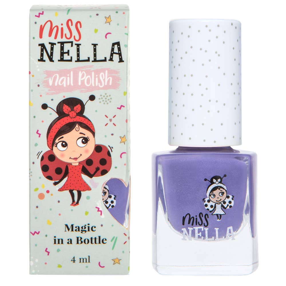 Miss Nella Kids Nail Polish - Sweet Lavender - Grace and Fox