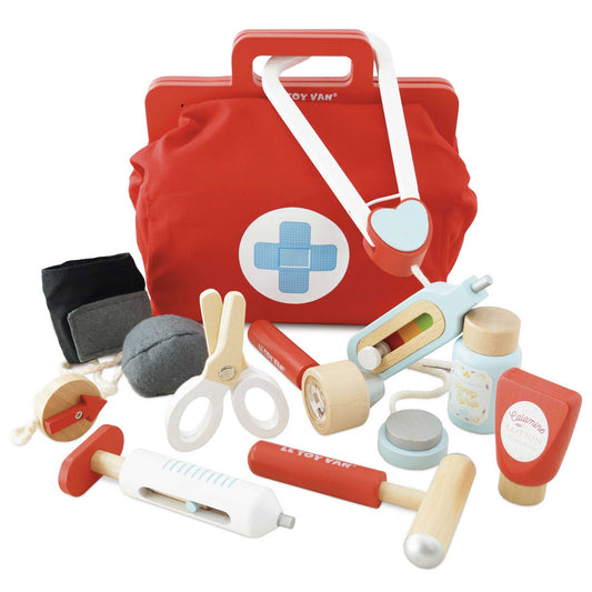 Le Toy Van Vintage Doctor Roleplay Wooden Kit - Grace and Fox