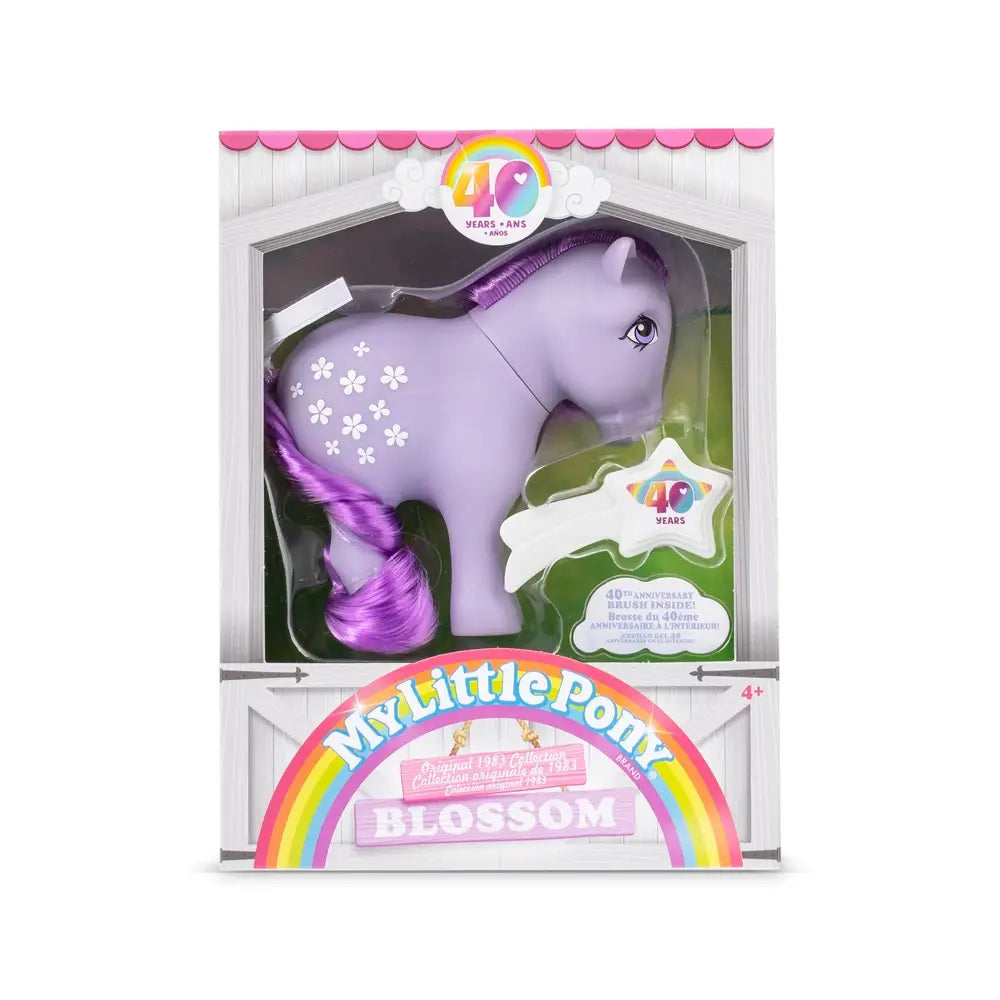My Little Pony Retro Blossom – 4-Inch Classic Pony Figure