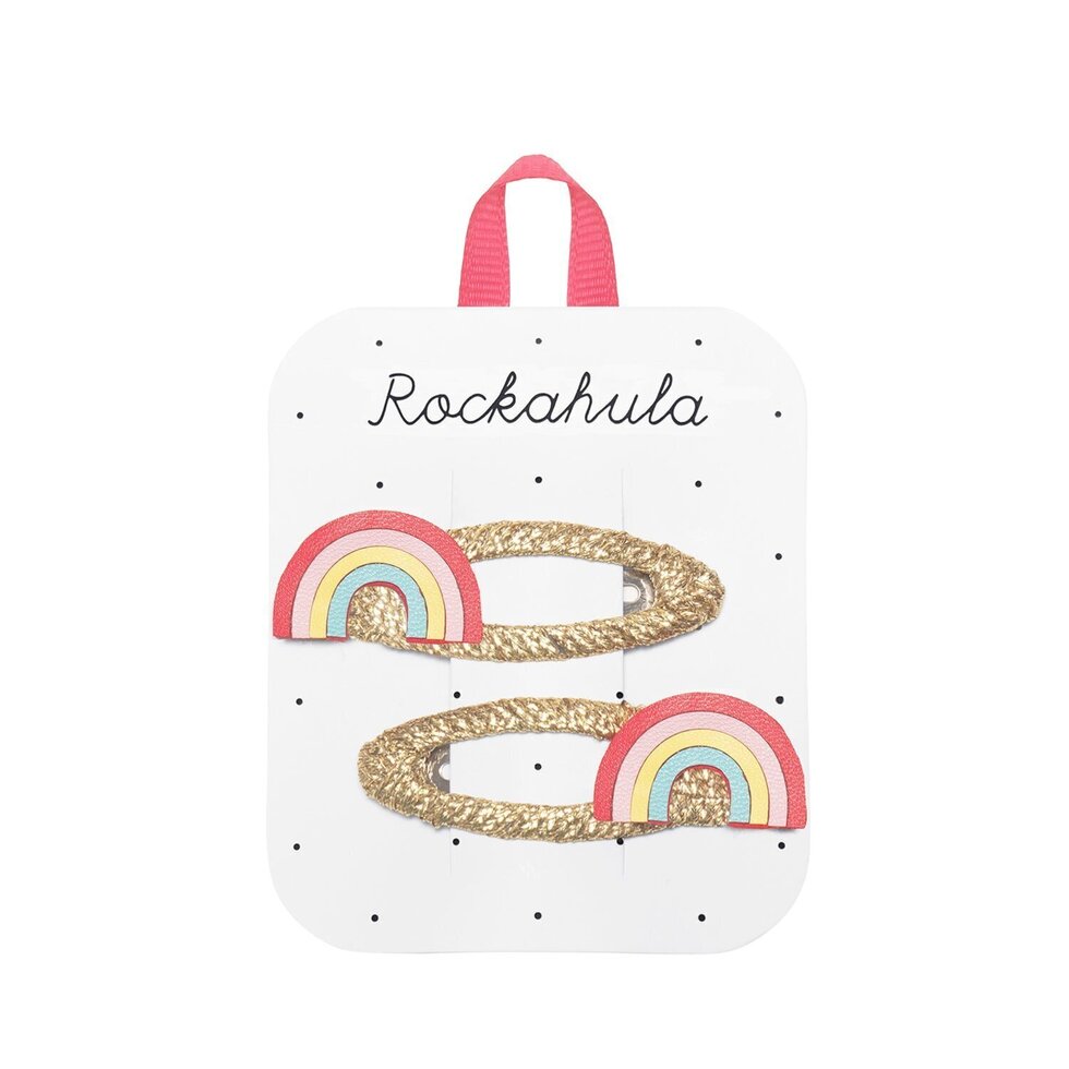 Vintage Rainbow Hair Clips - Rockahula