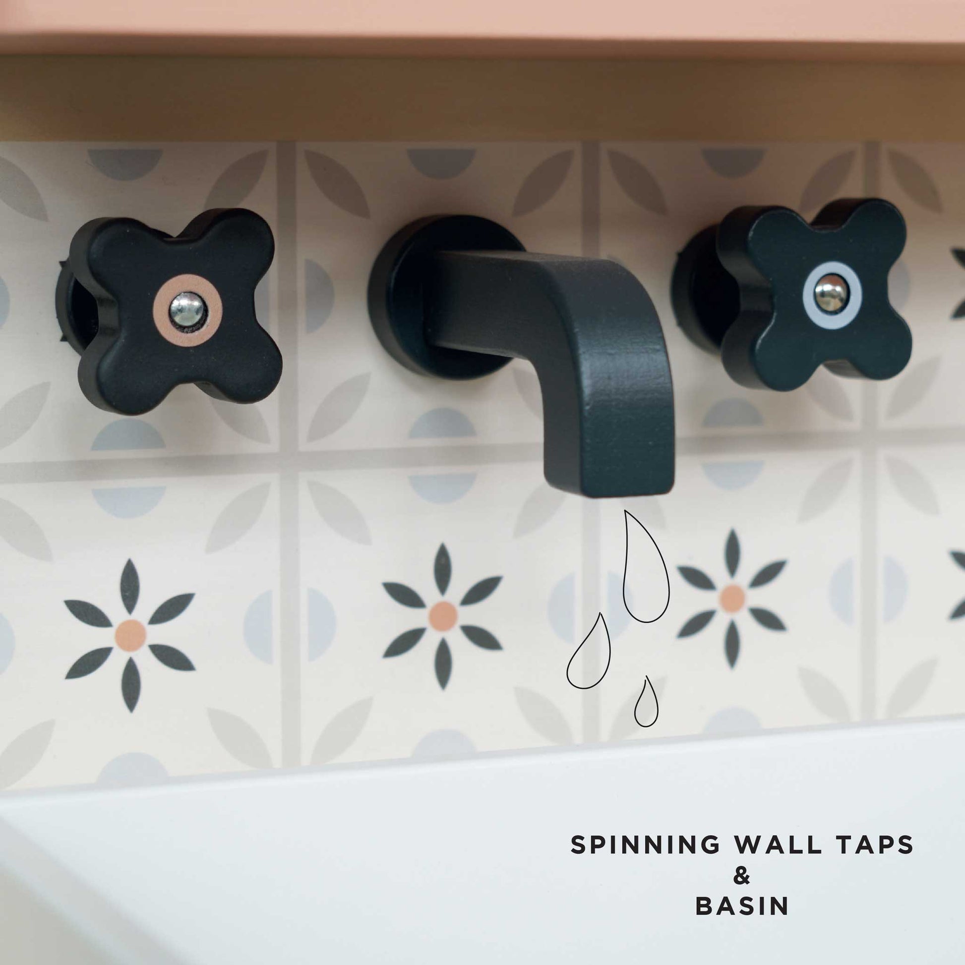 Family Size Wooden Play Kitchen - Grace and Fox