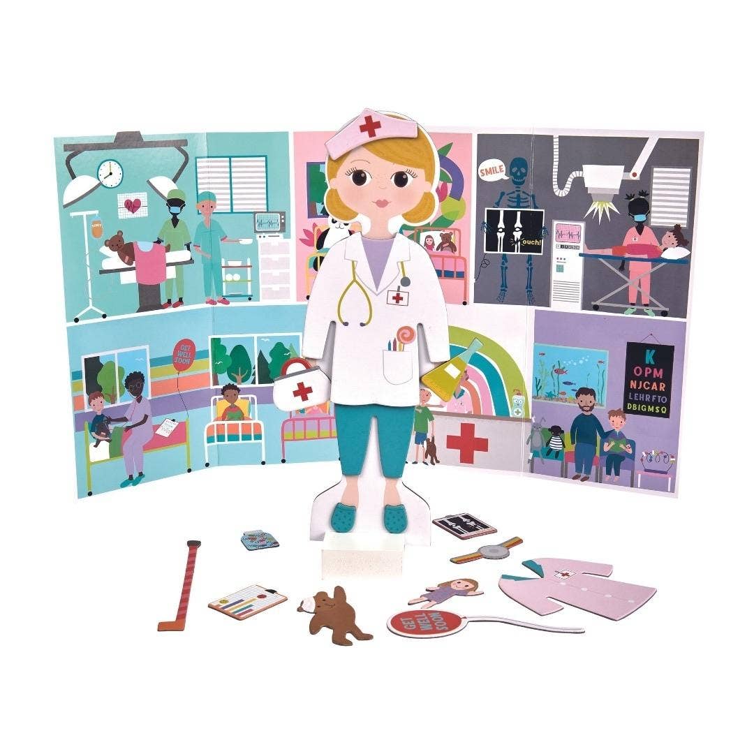 Floss & Rock - Florence Magnetic Dress up Character - Grace and Fox