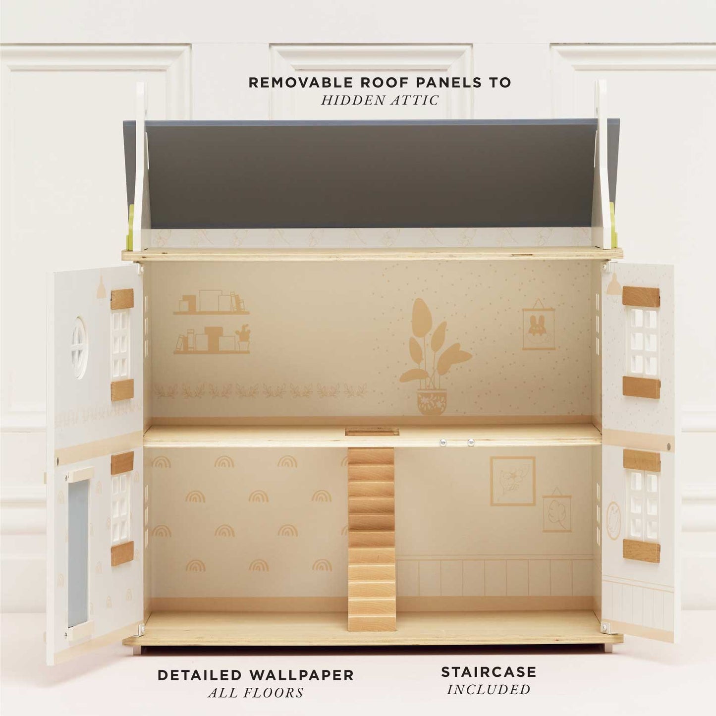 Bay Tree Wooden Dolls House - Grace and Fox