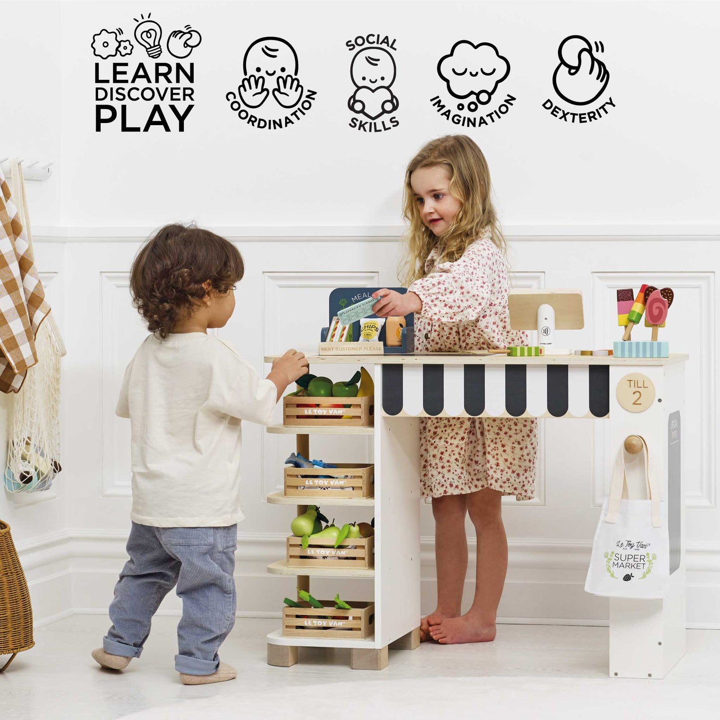 Supermarket Till Checkout & Accessories - Grace and Fox