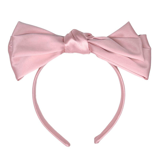 Blush Bow Satin Headband - Rockahula - Grace and Fox