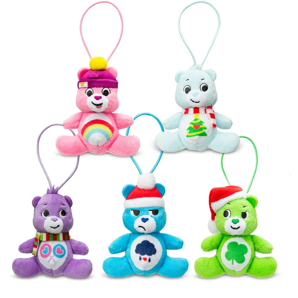 Micro Teenies - Care Bears Christmas 5 Pack - Grace and Fox