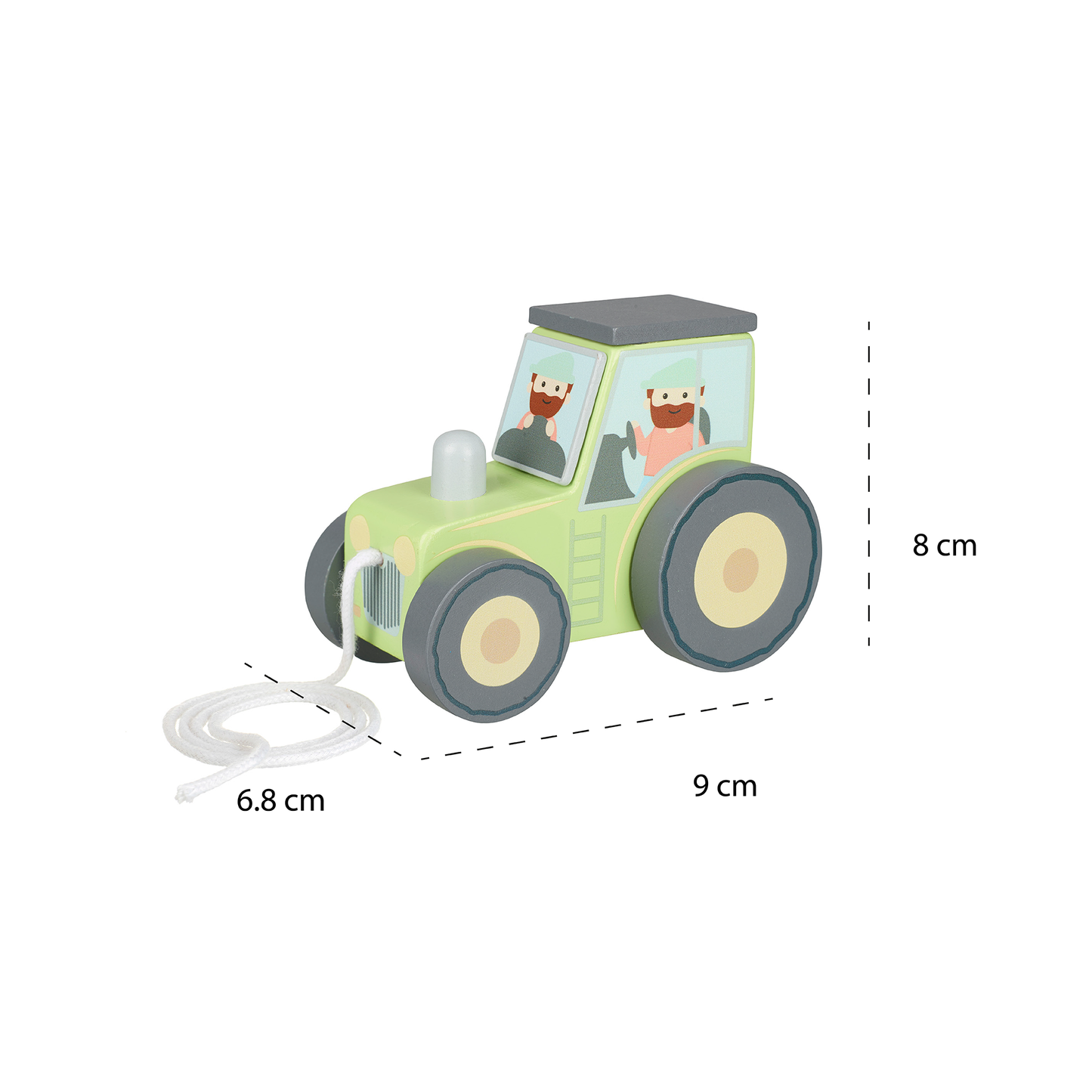 Wooden Tractor - Grace and Fox