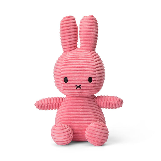Miffy Corduroy ECO Bubblegum Pink 23cm (back March) - Grace and Fox