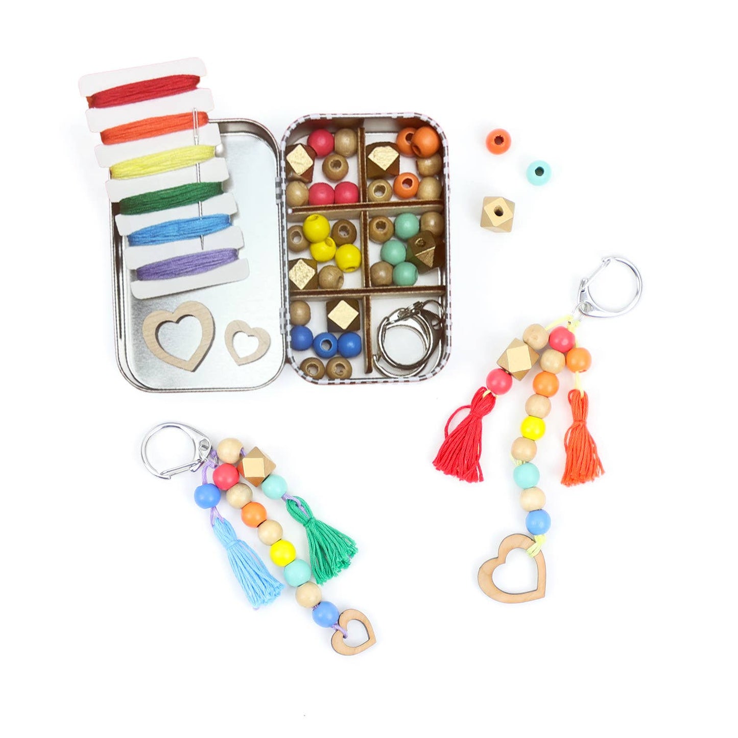 'You and Me' Tassel Keyring Gift Kit By Cotton Twist - Grace and Fox