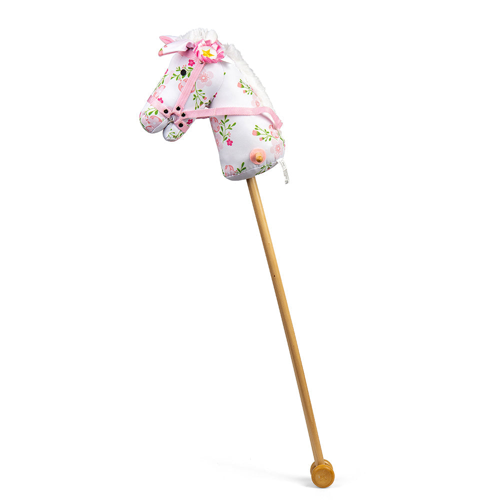 Bigjigs Floral Hobby Horse - Grace and Fox