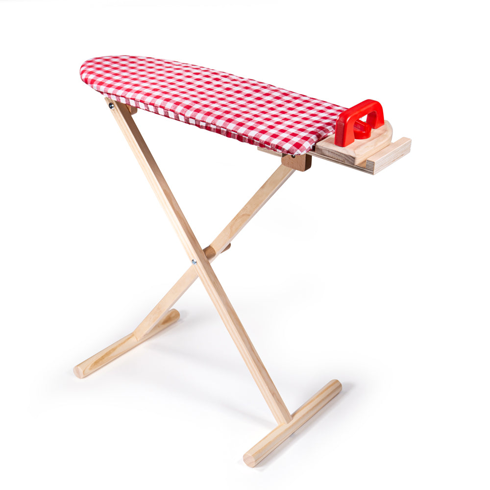 Bigjigs Wooden Ironing Board With Iron - Grace and Fox