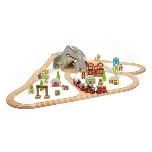 Bigjigs Rail - Wild West Train Set - Grace and Fox