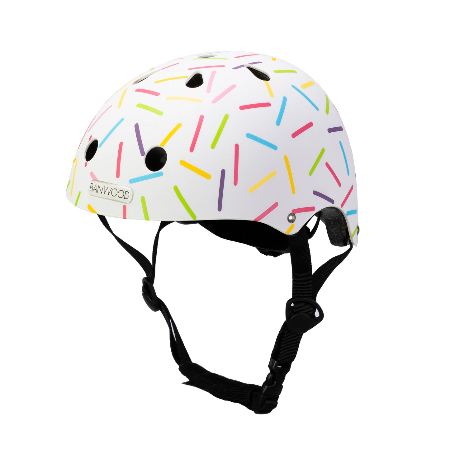 Banwood Classic Helmet - Marest Allegra White - Grace and Fox