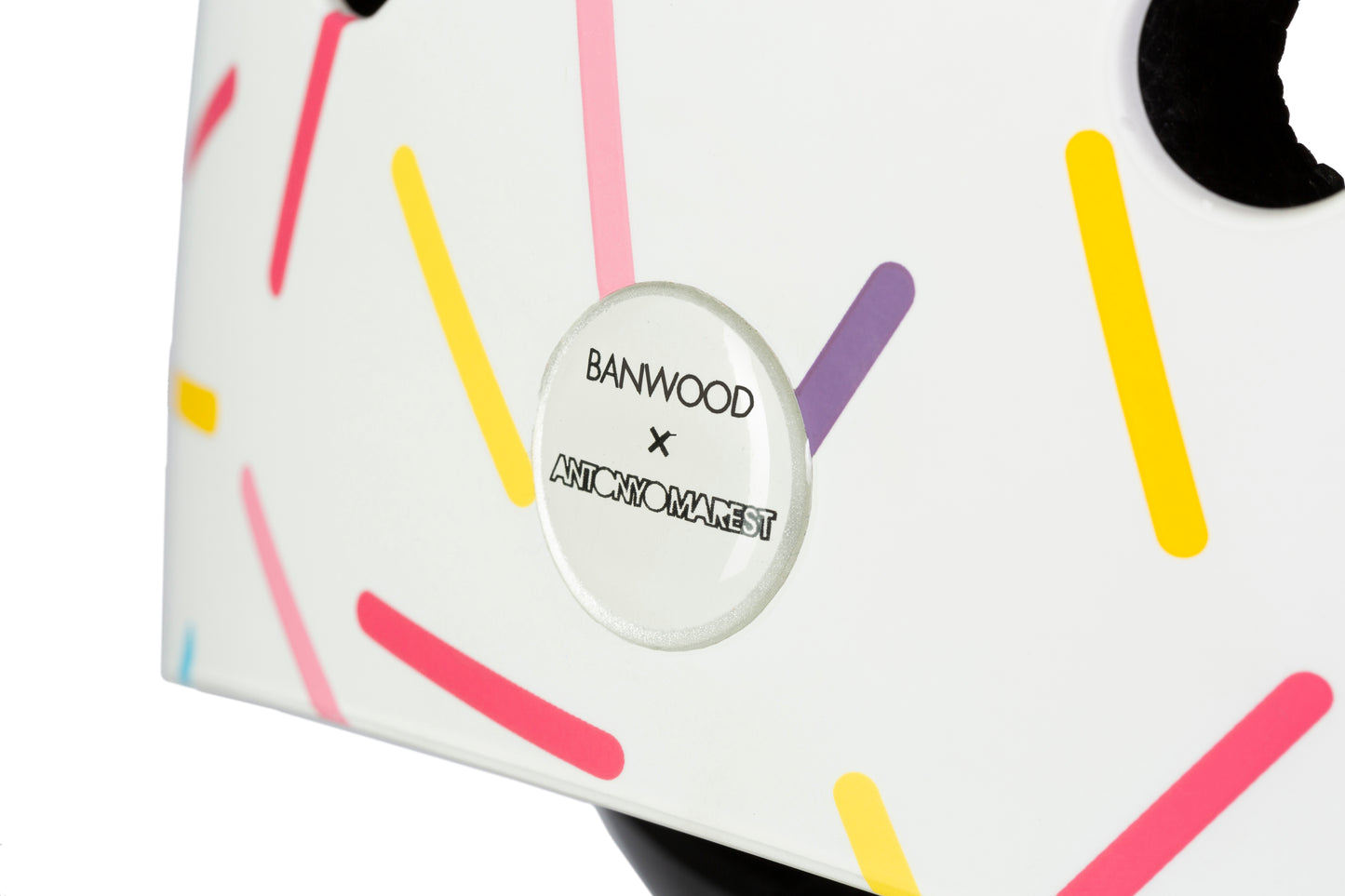 Banwood Classic Helmet - Marest Allegra White - Grace and Fox