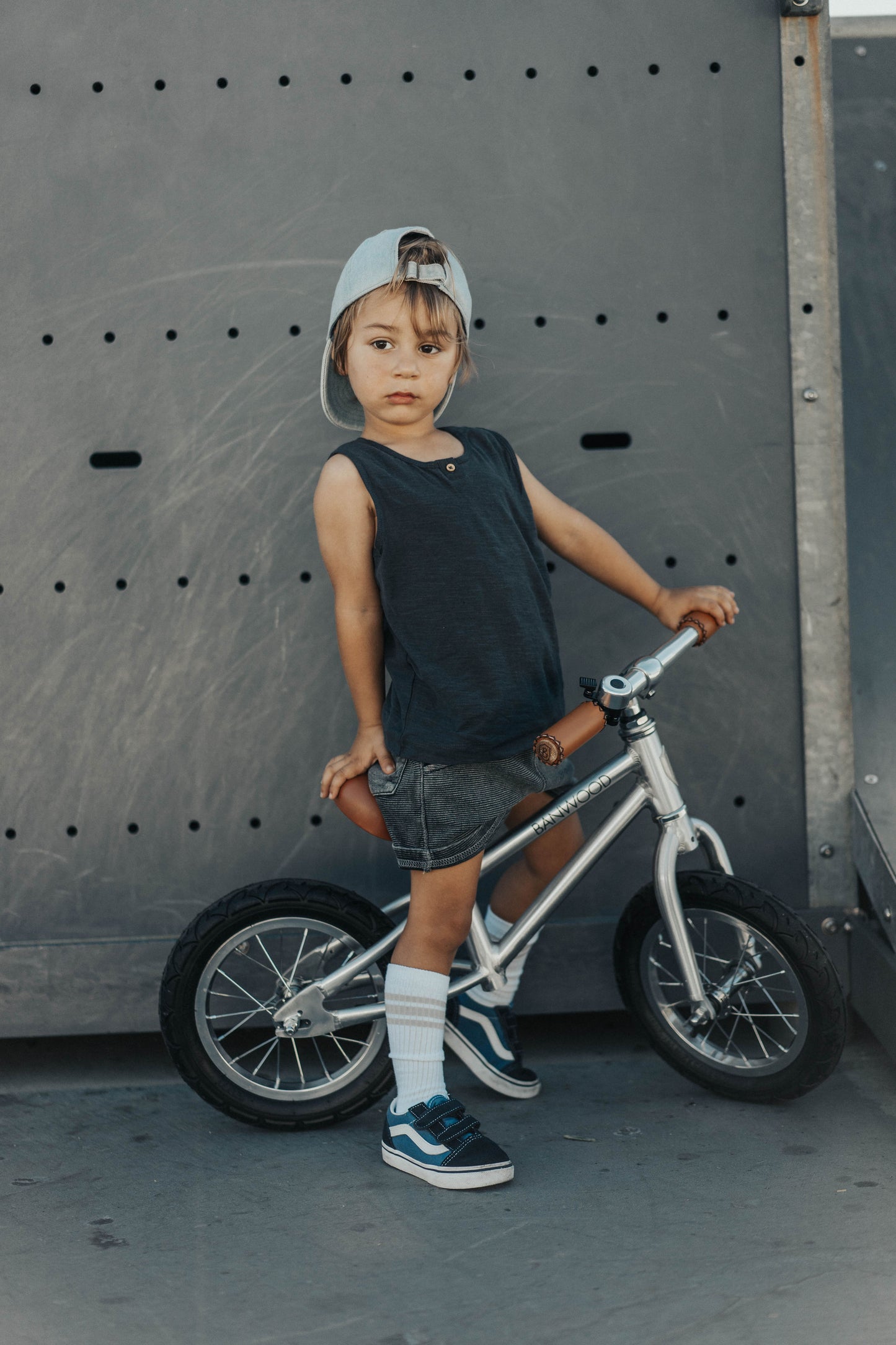 Banwood Vintage Balance Bike - Chrome - Grace and Fox