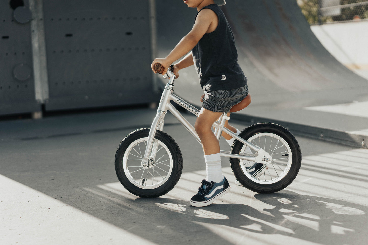 Banwood Vintage Balance Bike - Chrome - Grace and Fox