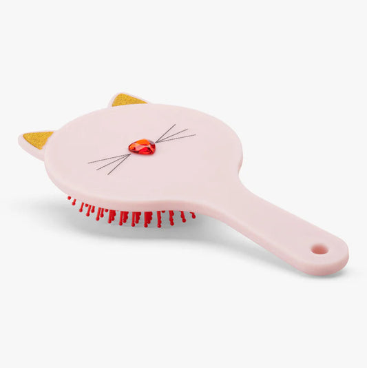 Stych - Pink Cat Hairbrush - Grace and Fox