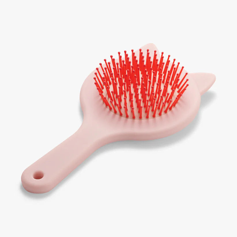 Stych - Pink Cat Hairbrush - Grace and Fox