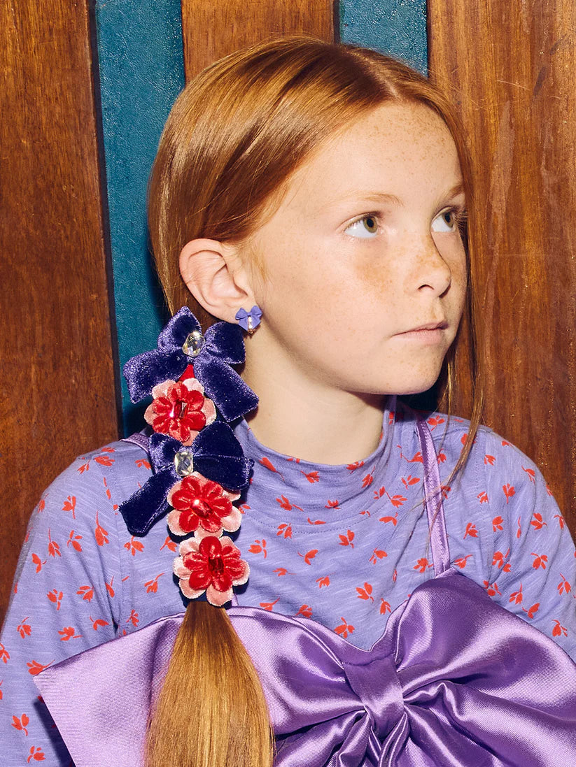 Stych - Bow and Flower Gem Hair Bands - Grace and Fox