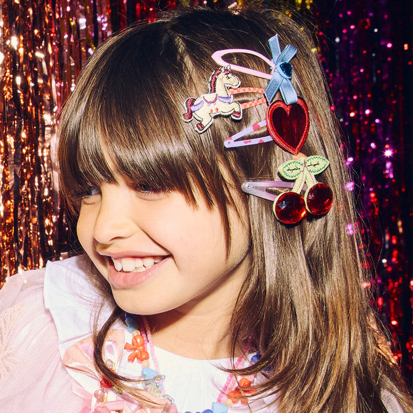 Stych - Carousel Unicorn Character Hair Clips - Grace and Fox