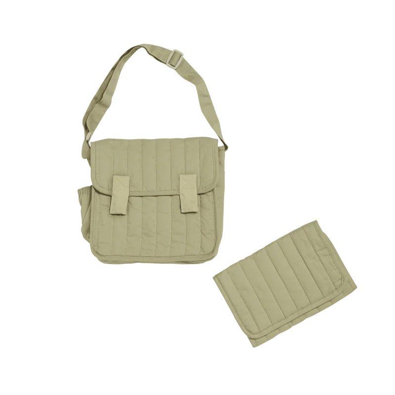 Olli Ella Carrie Convertible Changing Set - Sage - Grace and Fox