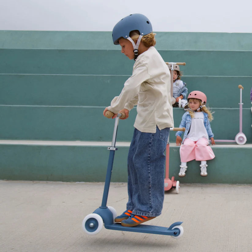 Banwood Eco Helmet - Deep Blue Sea - Grace and Fox