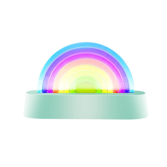 Lalarma Dancing Rainbow Lamp – Mint - Grace and Fox
