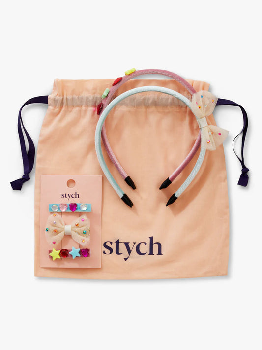 Stych - Heart and Star Hair Gift Set - Grace and Fox