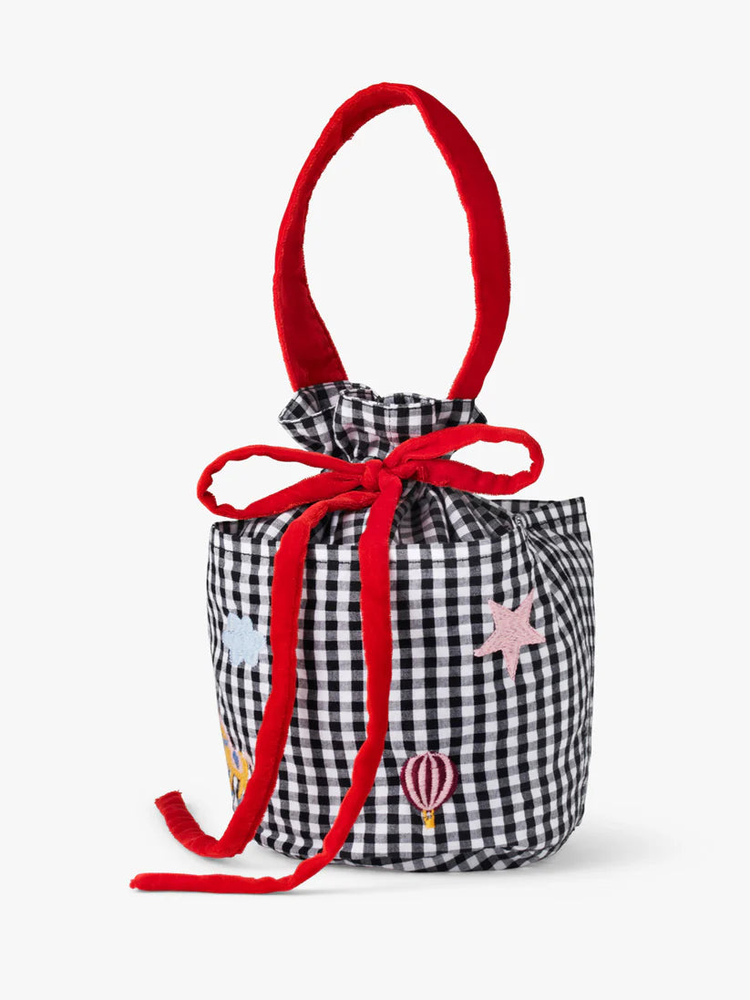 Stych - Gingham Bucket Bag - Grace and Fox