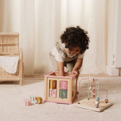 Little Dutch Activity Cube FSC - Fairy Garden - Grace and Fox