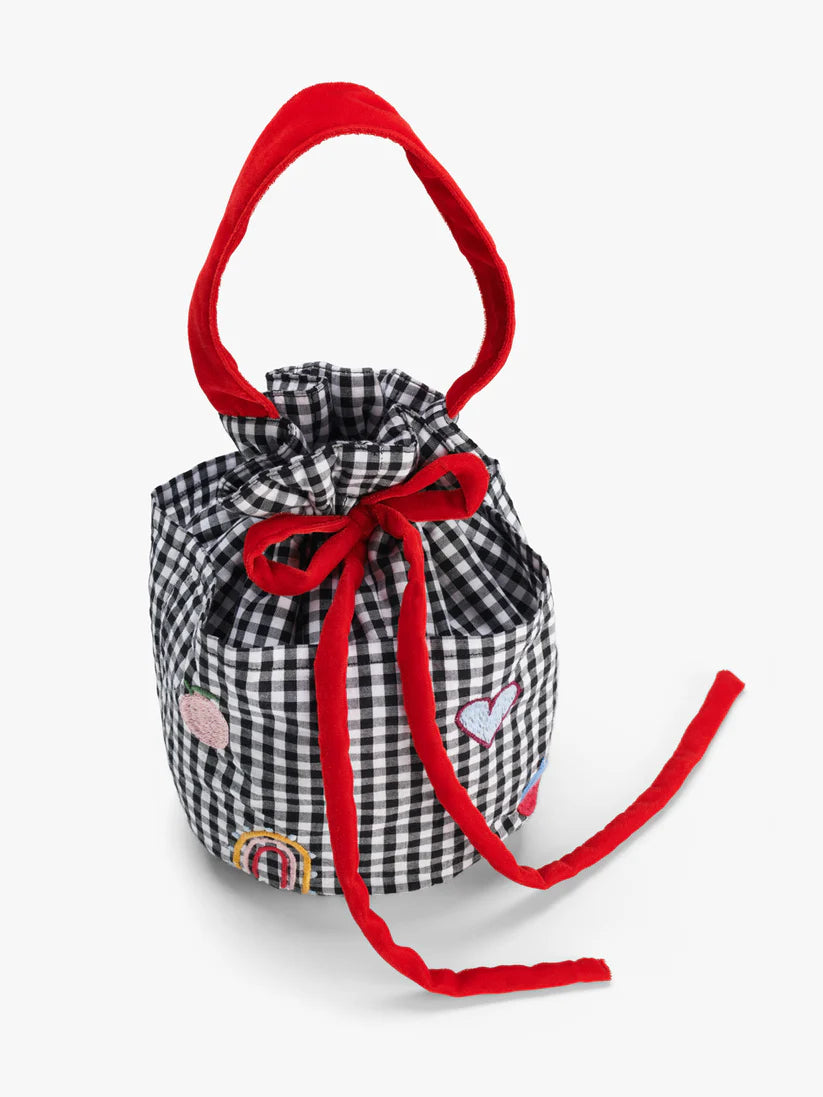 Stych - Gingham Bucket Bag - Grace and Fox