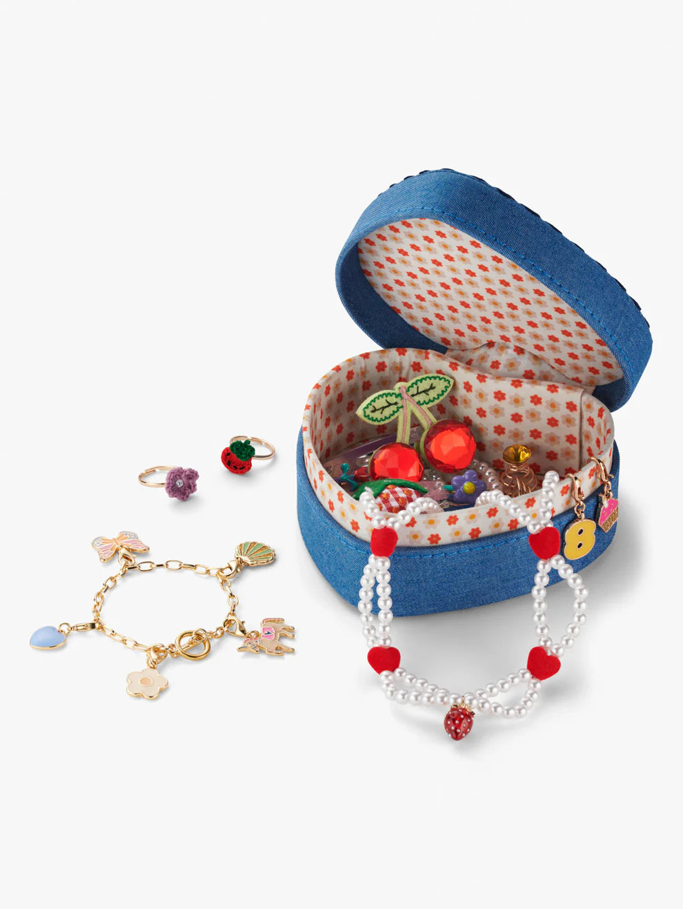Stych - Strawberry Pearl Beaded Necklace - Grace and Fox